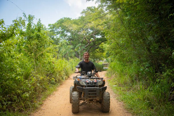 Man in ATV