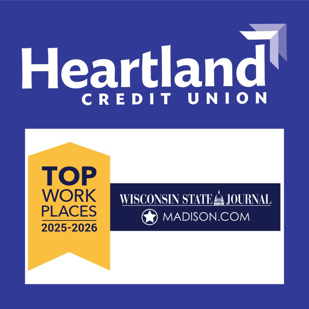 Top Workplace award for Heartland Credit Union